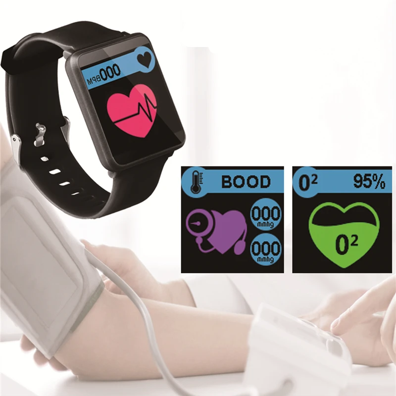 GEJIAN F1 модные часы Smart Watch IP67 Водонепроницаемый Спорт Фитнес трекер монитор