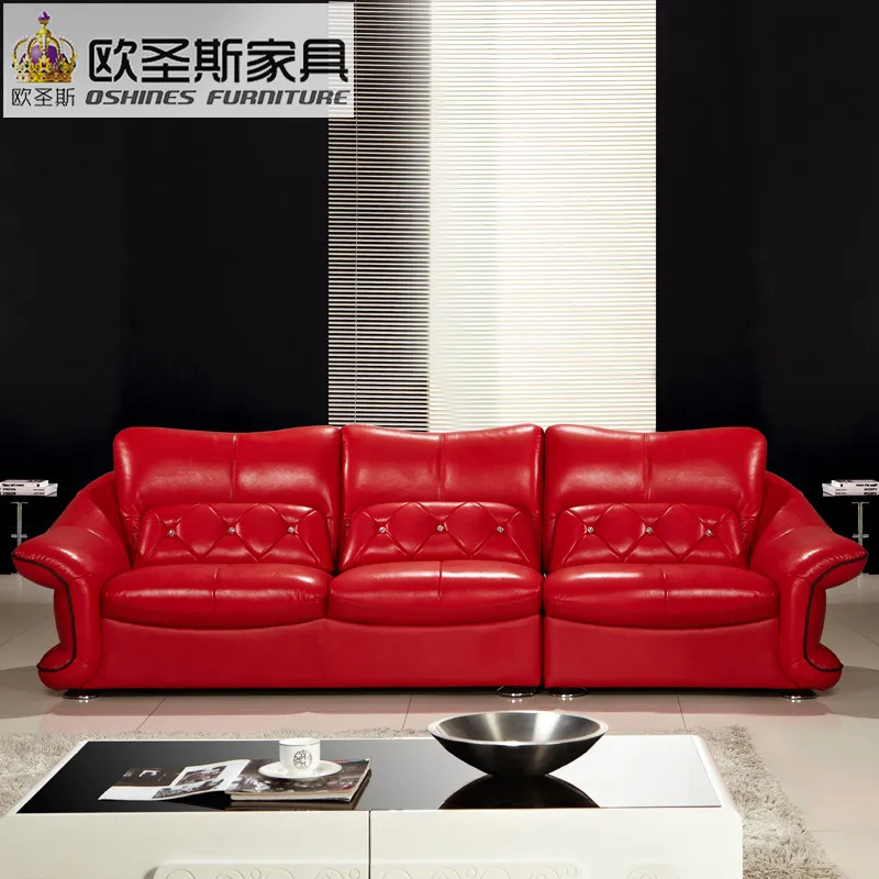 קנו ריהוט ביתי 2019 New Design Italy Modern Leather Sofa Soft Design Italy Modern Leather Sofa