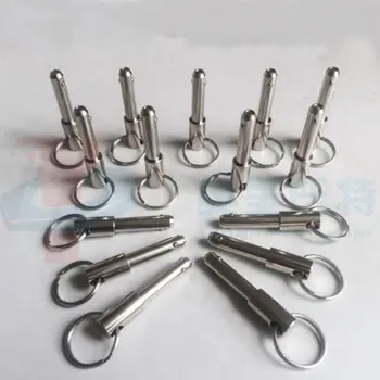 

M6 (M6-40) 1Pcs cylinder ball locking pull ring indexing fast unloading pin Top Quality