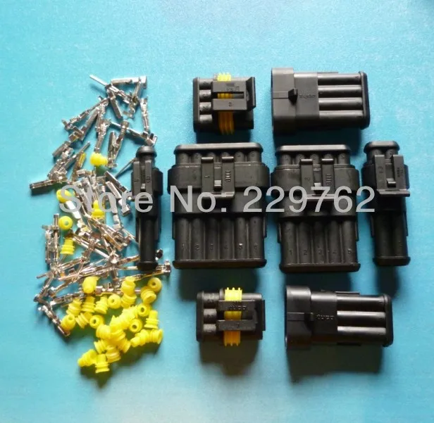 Бесплатная доставка 36 комплектов 1/2/3/4/5/6 Pin/way HID 1 5 автомобильных