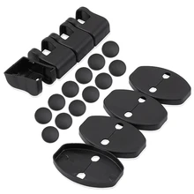 20 unids/set estilo de coche cubierta protectora de cerradura de puerta para VW Volkswagen Passat B6 Golf 6 7 GTI Jetta Tiguan, Beetle Scirocco Polo Bora