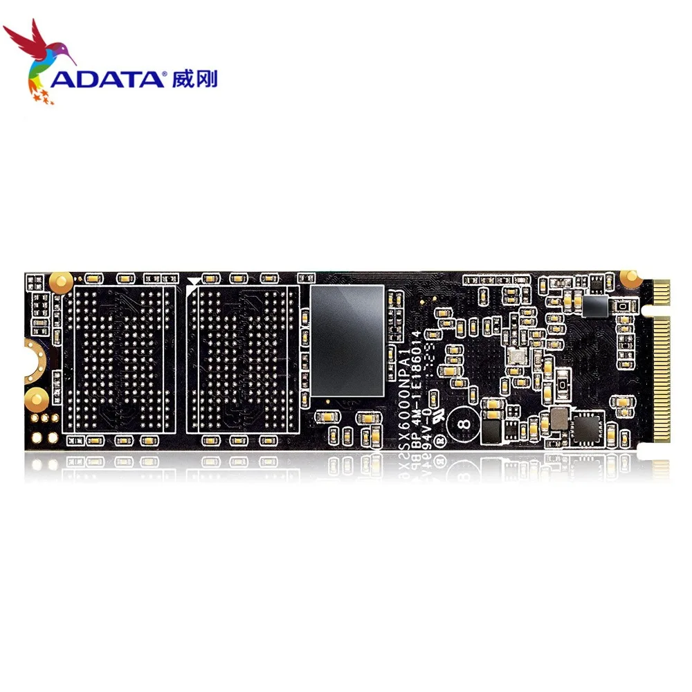 ADATA XPG SX6000 PCIe 128GB 3D NAND PCIe Gen3x2 M.2 2280 NVMe 1,2 R/W до 1000/800 МБ/с. Твердотельный накопитель(ASX6000NP-128GT-C