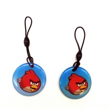 10 шт. T5577 125 кГц Копировать перезаписываемый EM ID брелоки RFID брелок для ключей с биркой карты доступа дубликат