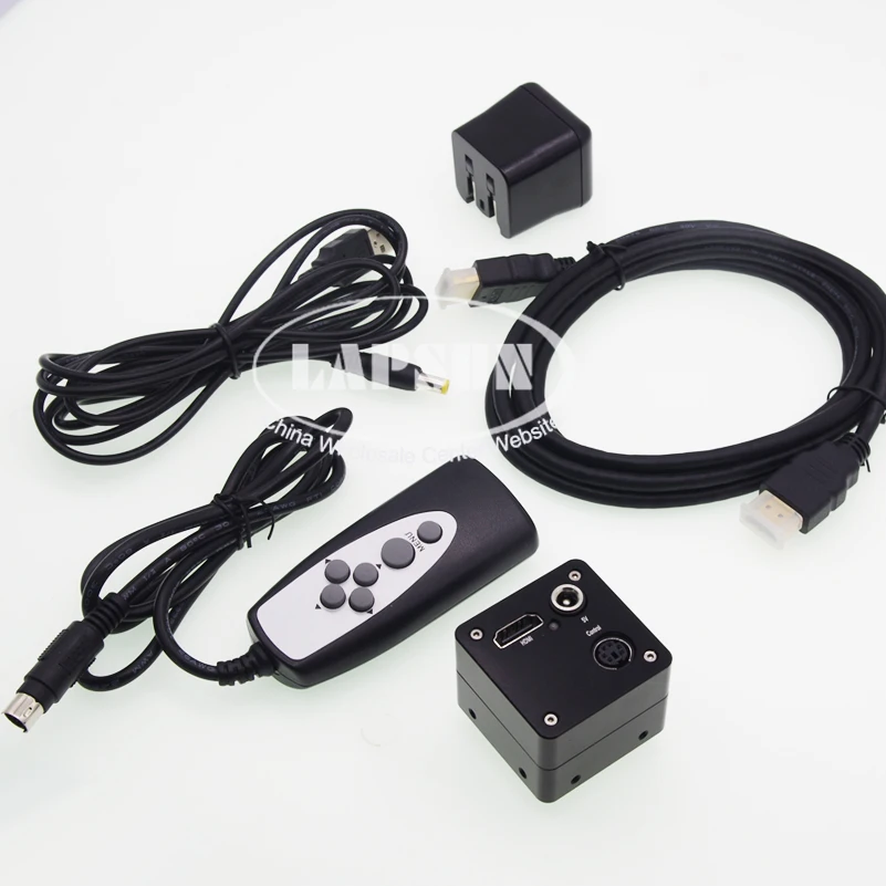 Цифровой микроскоп 1080P CMOS HD с C образным креплением увеличительная камера HDMI