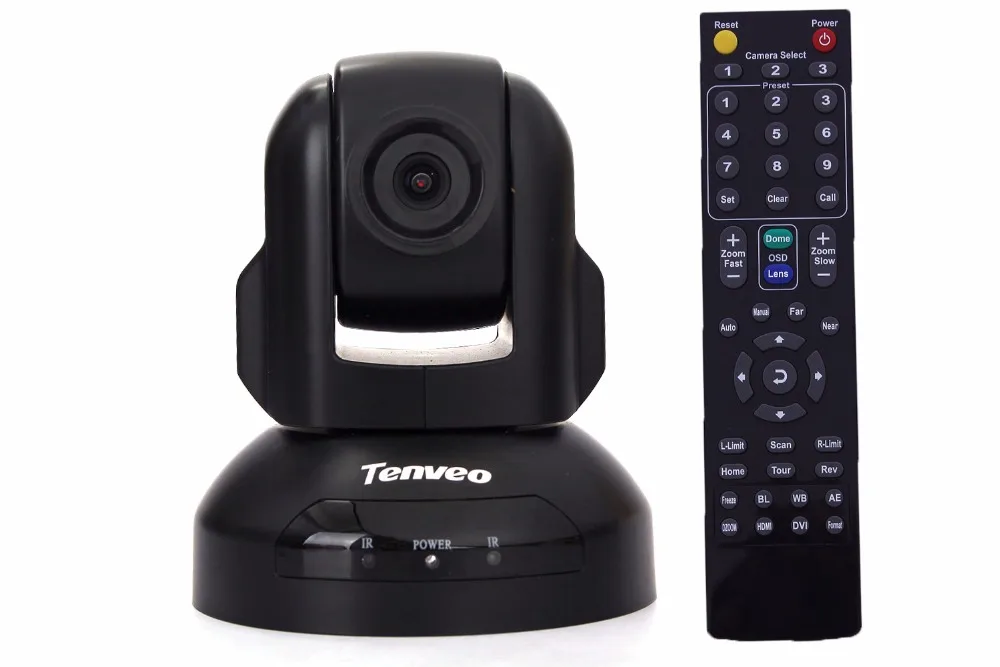 Tenveo D1080 USB كاميرا متحركة التوصيل والتشغيل الثابتة التركيز 140 درجة زاوية واسعة كاميرا فيديو للمؤتمرات لسكايب ال Whatsapp Wechat