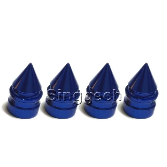 4Pcs Car Styling Car Wheel Tire Valve Cool Covers for Ford Focus 2 3 VW Passat B6 B5 B7 T4 Skoda Rapid Fabia Octavia A5 A7 - Цвет: 2