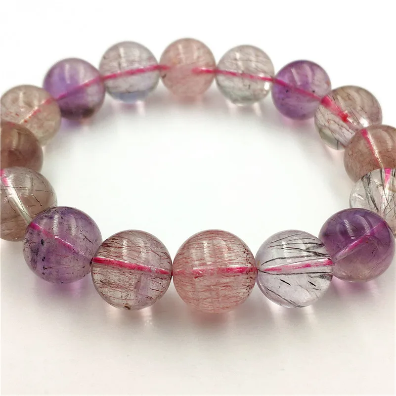 Natural Super 7 Melody Quartz Bracelet (4)