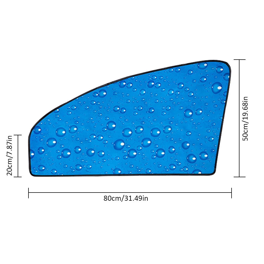 1 шт. один Слои адсорбции автомобиль Магнитная боковое окно Зонтики Авто солнце оттенки козырек от солнца УФ-защита окна автомобиля Шторы
