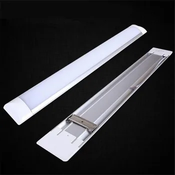 

10W/20W/30W/40W AC100-240V New LED Ceiling Lamp tube SMD 2835 aluminum / PC Case anti-dust Super Slim LED light bar 10pcs/lot