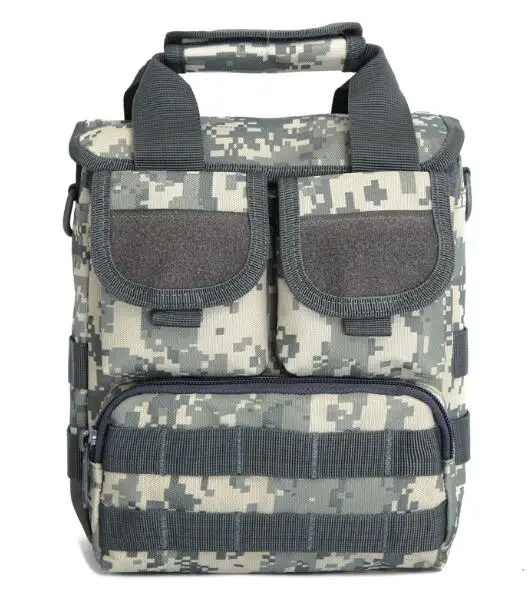 Мужские Военные Тактические Удобные сумки, нейлоновая сумка на одно плечо 600D, уличная походная сумка для путешествий, прочная сумка-портфель - Цвет: ACU