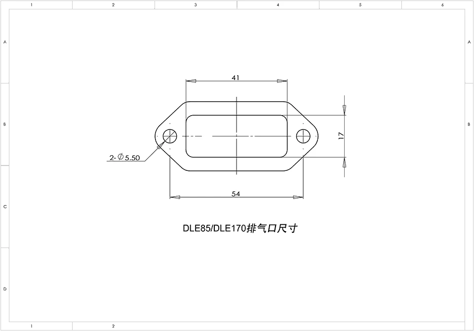 DLE170 бензинового двигателя 170CC двухцилиндровый двухтактный