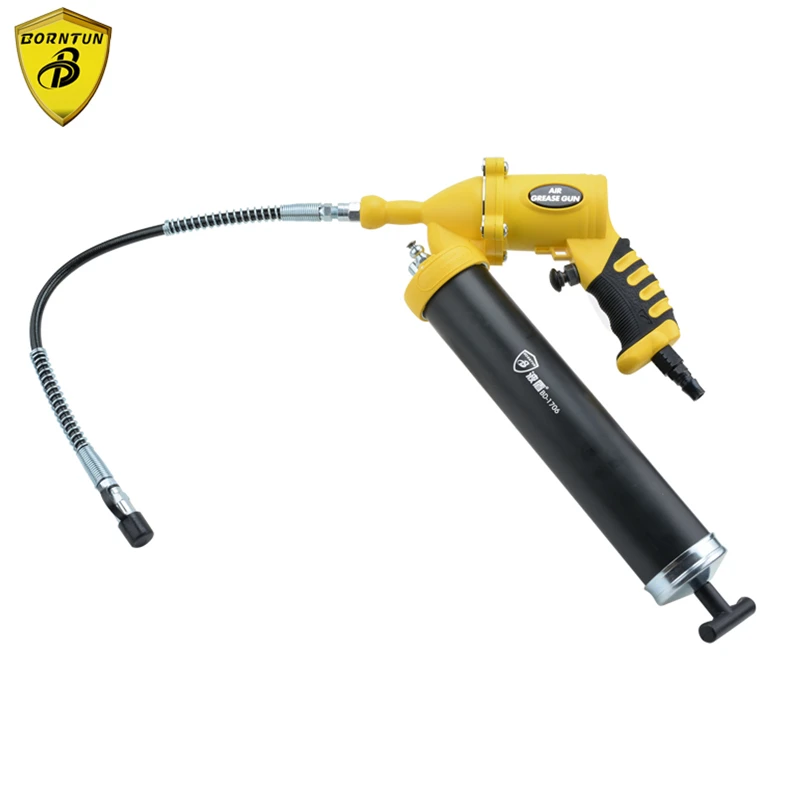 

Borntun Pneumatic Air Grease Gun Oil Lubricant Lubricating Oil Gun Continuous Injector Lubricator Air Injecting Lubrication Tool