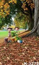 Autumn Defoliation Wedding/Couples Backgrounds Photo Photographic 5X7ft Digital Cloth Backdrops For Children/Baby Backdrops