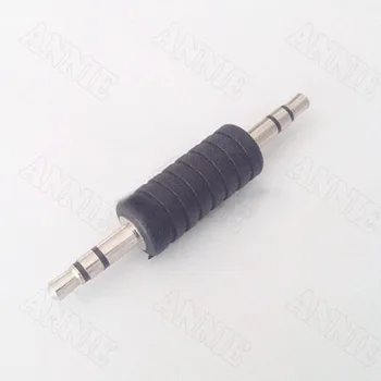 

10pcs/lot Stereo Audio Butt Joint Socket TRS Male To Male Jack 3.5mm AUX Straight Joint Connector