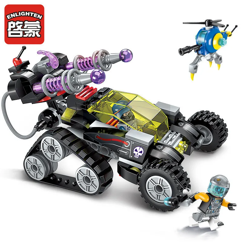 

2708 Explosion Snipe Cannon Science And Technology Time Boy Alpinia Oxyphylla Assembling Toys Swat Legion War Chariot Model
