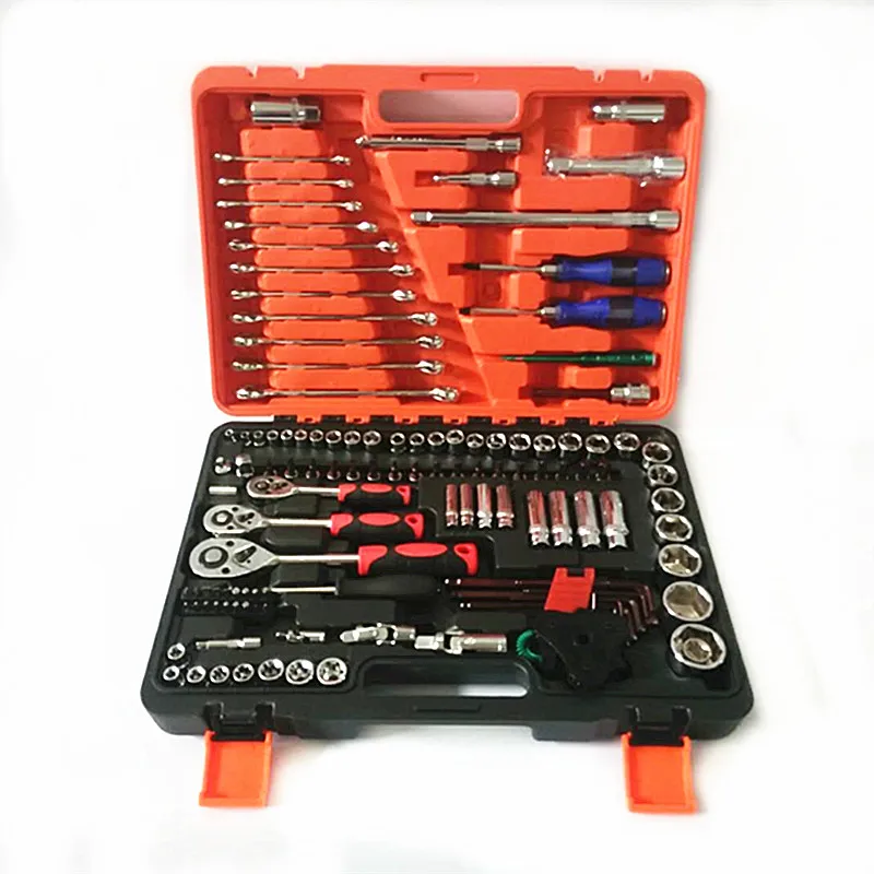 121pcs Hand Tool Kit For Car a Set Of Tools In a Suitcase Ferramenta Hand Tool Sets Kit For Car