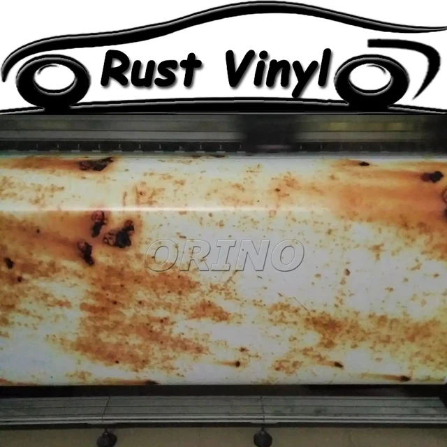 Newest Rust Wrap Vinyl Film Rusty Sticker Decal For Vehicle Car Truck