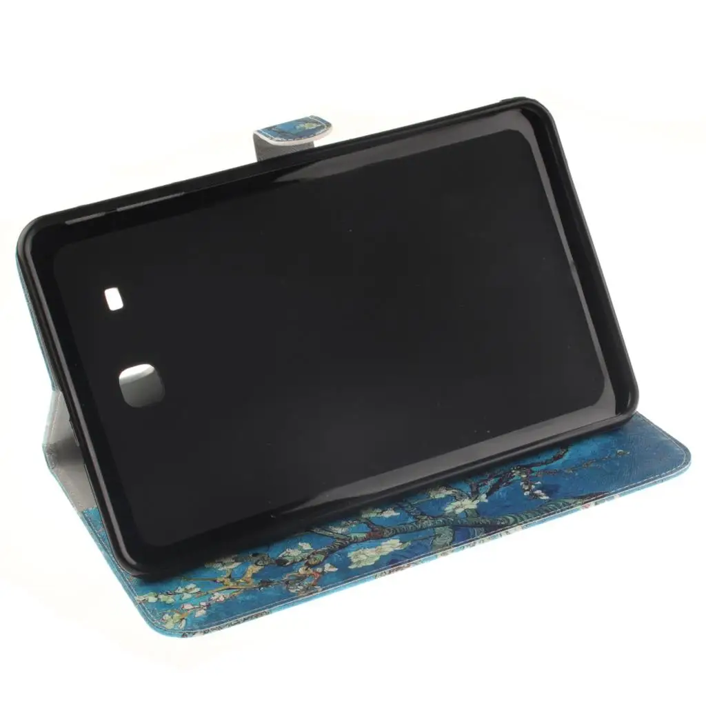Чехол подставка для планшета Samsung Galaxy S2 9 7 T810 T815 Van Gogh из искусственной кожи Tab E 9. 0