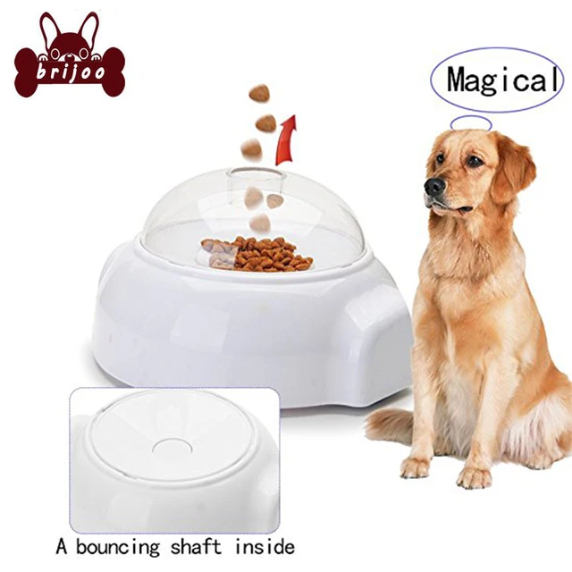 Brijoo Dog Toys Pet Interactive Food Dispenser Treat Launcher Toy Funny