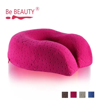 

Travel Pillow Memory Foam Therapeutic U-Shaped Neck Pillow massager with anti-bacteria magnet therapy Car Soft Nursing Cushion