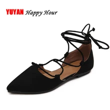 Высокое качество тонкий Пикантный острый носок женские туфли на плоской подошве плоская подошва модные женская обувь на плоской подошве Брендовая обувь Большой размер 41 ZH006