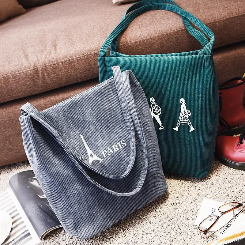 2017 Summer Girls Women Bag Corduroy Handbags Messenger Bag for