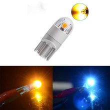 KRADA 10 PCS T10 W5W 194 501 lâmpada LED Para Nissan qashqai j11 t32 almera juke nismo x-trail tiida nota fiat punto 500 carro-styling