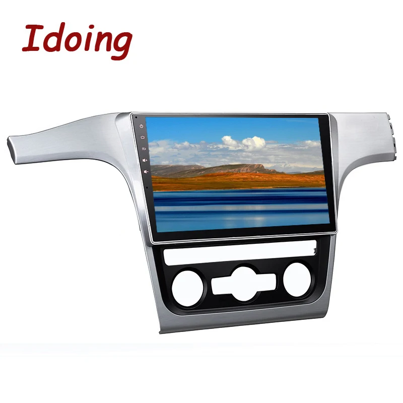 Discount Idoing 10.2"2.5D 4G+64G GPS Navigation Car Android9.0 Multimedia Player For Volkswagen Passat 2013 Accessories Sedan No dvd 2din 3