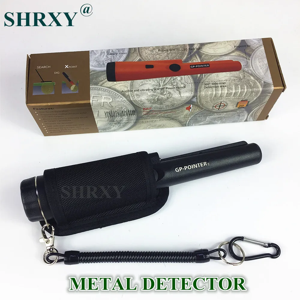 

2019 FREE SHIPPING GP Pointer Pinpointing Metal Detector Hand Held Water-resistant Design