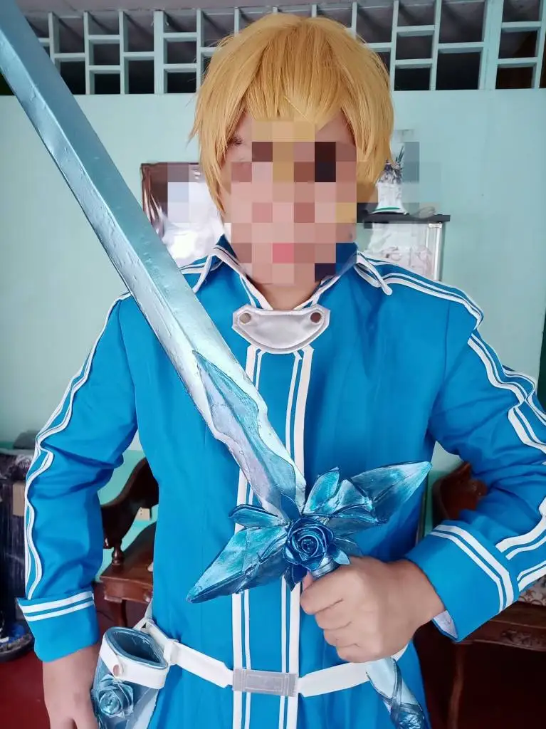 Косплей Love Sword Art Online Alicization Eugeo Косплей Костюм на заказ на Рождество Хэллоуин