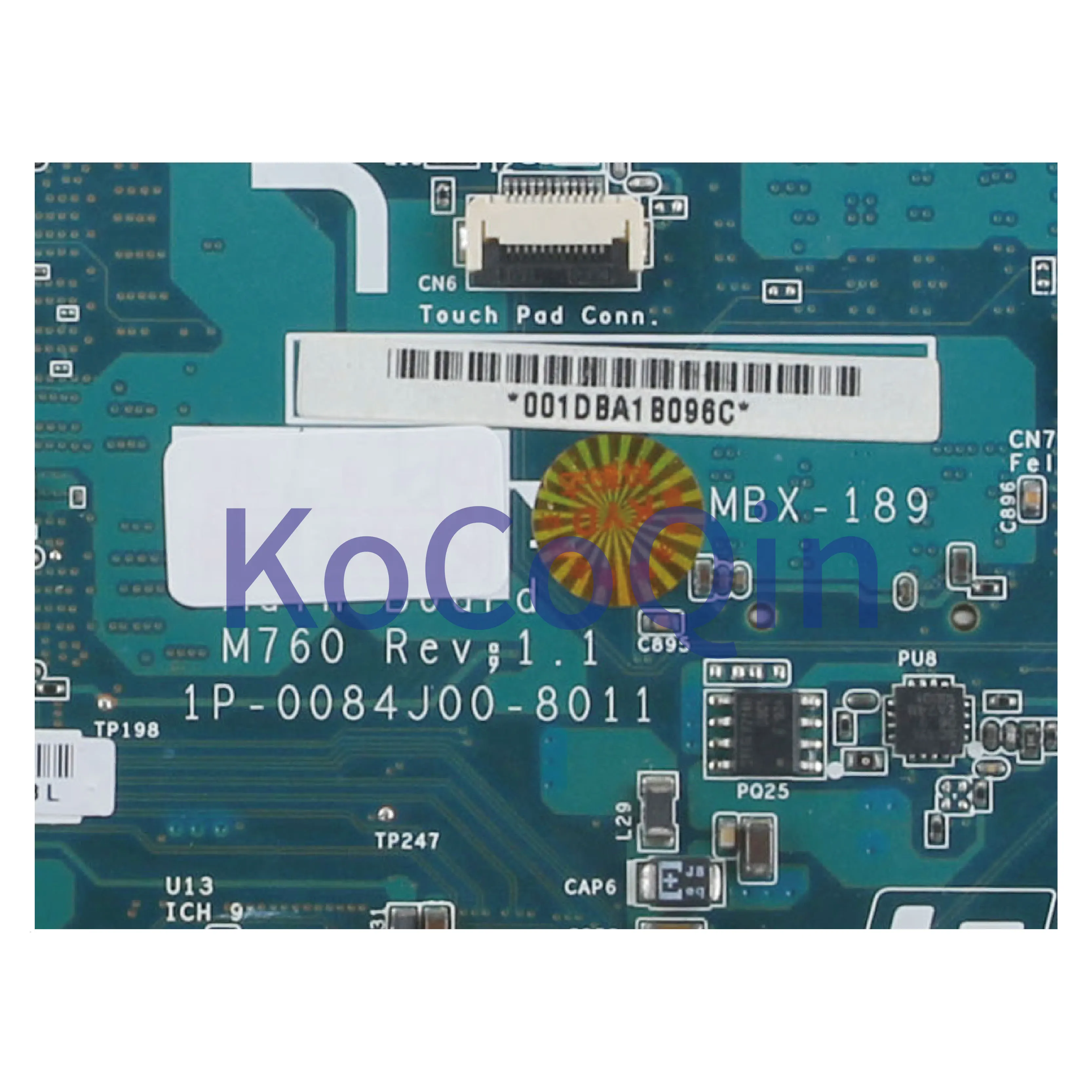 KoCoQin материнская плата для ноутбука SONY VAIO VGN-FW M760 MBX-189 материнская плата A1553548A GM45