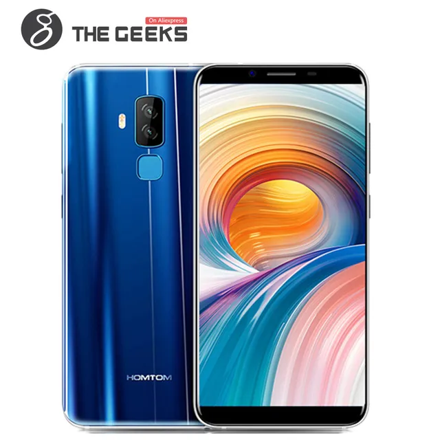 Best Price HOMTOM S8 4GB RAM 64GB ROM MTK6750T 1.5GHz Octa Core 5.7 Inch 2.5D HD+ Screen Dual Camera Android 7.0 4G LTE Smartphone