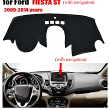 Приборной панели автомобиля крышка Избегайте свет Pad для Ford Fiesta 2009- лет левый руль Авто Консоли избежать Light Pad следствие pad