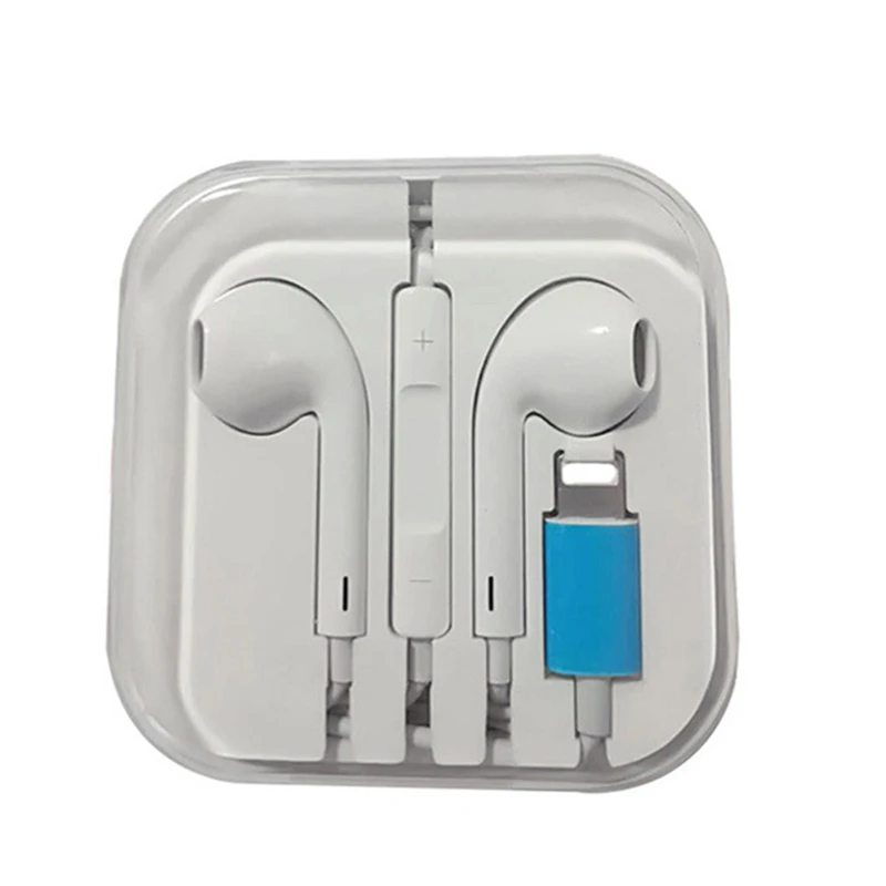 

For IPhone 8 7 Plus X XR XS Max Earphones Wired Earphone With Mic De Ouvid Original In Ear Stereo Earbud For Samsung Huawei