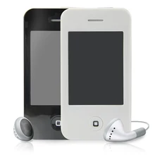 Black/White 4GB 2.8″ Touch Screen I9 4G Style Mp3 Mp4 MP5 Player with Video Camera FM Radio Photo Function Free shipping