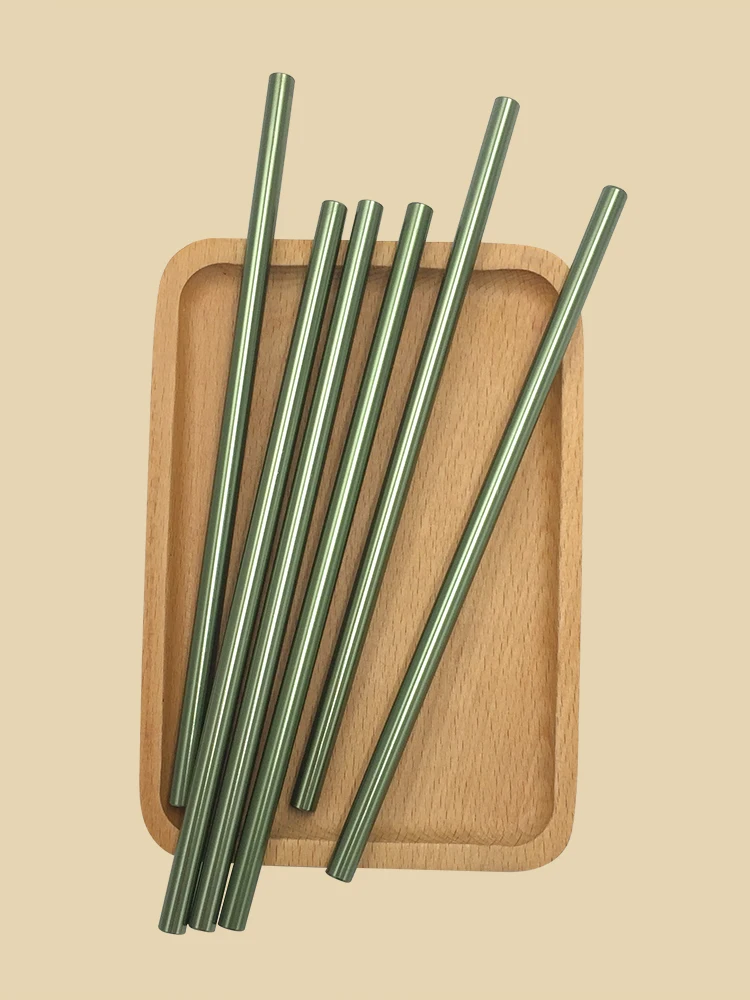 浅绿铝吸管直（8x215mm)营销图