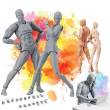Figma He She Movable body joint Action Figure Toy artist Art painting Anime model doll Mannequin Art Sketch Draw Human body doll Figma He She Movable body joint Action Figure Toy artist Art painting Anime model doll Mannequin Art Sketch Draw Human body doll