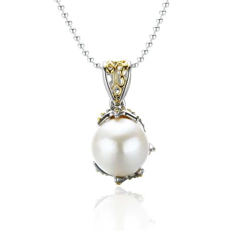 

RADHORSE Pendant 925 Sterling Silver Fine Jewelry Baroque pearl Vintage Modeling Fine Craftsmanship S925 Silver Pendants