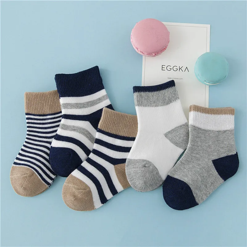 Новые детские носки горячая распродажа Красивая осенне-зимняя Носки для малышей Дышащие хлопчатобумажные носки - Цвет: H