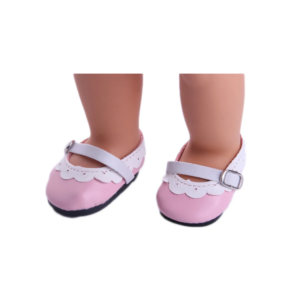 Buy Doll shoes heart blue doll shoes for 18" inch