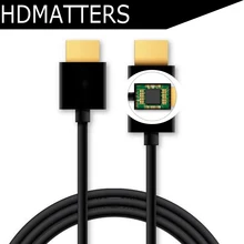 Super font b Slim b font Active HDMI 2 0 cable with redmere chipset up to
