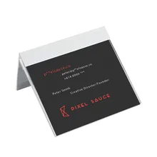 5 единиц L стиль Coutertop алюминиевый настольный держатель вывески держатель для ценника подставки держатель этикетки акриловая фоторамка подставка