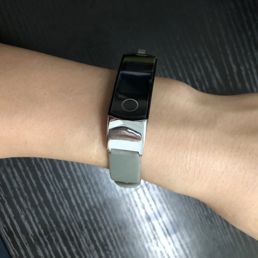 Ремешок из углеродного волокна для Honor Band 4 спортивный браслет Huawei 4/5 Сменный