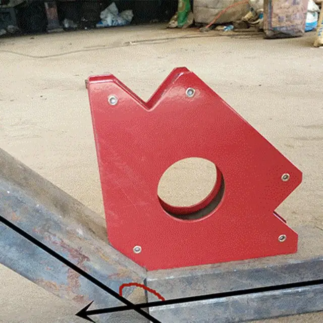 High Quality 25 LB Welding Locator Without Switch Magnetic Solder Locator Holder Welding Ferrite Tool Welding Locator