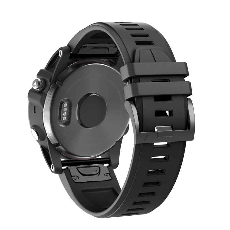 26 мм 22 мм силиконовый ремешок для часов Garmin Fenix 5X5 Plus 3 3HR D2 S60 MK1 Смарт-часы Quick Release Easyfit ремешок на запястье