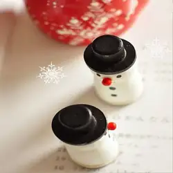 1 шт. Kawaii зима снежинка дизайн деревянный DIY штамп Скрапбукинг игрушечные инструменты для рисования увлечение рукоделием рождественские
