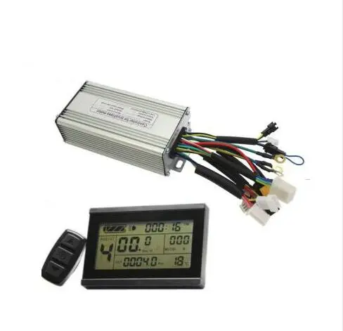 

Ebike 24V 36V 48V 500W Controller 25A Brushless With LCD3 Electric Bicycle Display