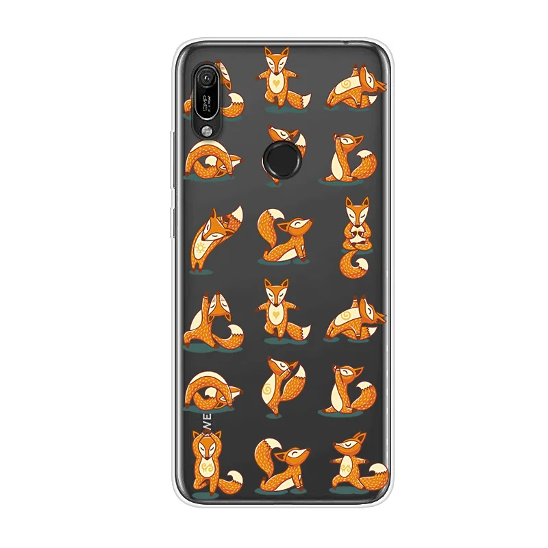 A 6,09 ''для huawei Y6 Мягкий силиконовый чехол TPU чехол для телефона для Coque huawei Y6 чехол для Y 6 6 лет модные тонкие чехлы - Цвет: 23