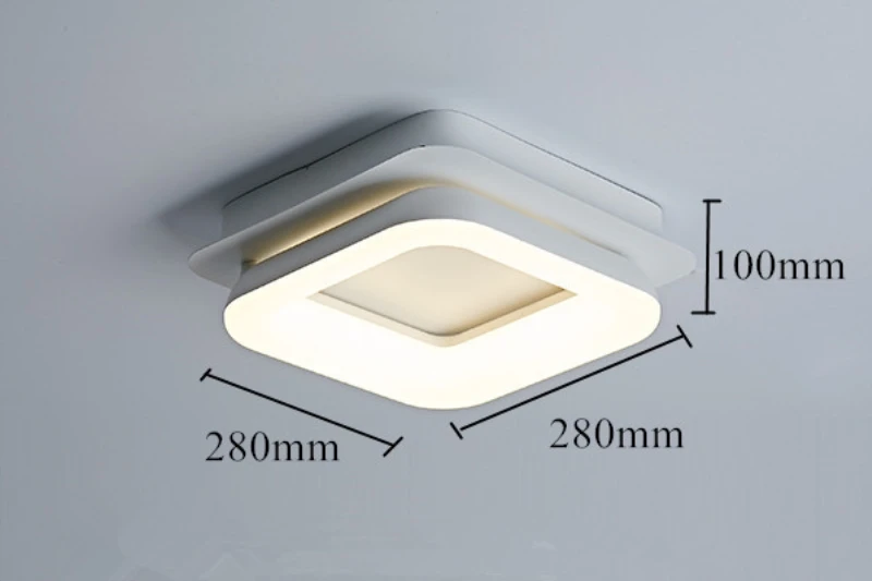Conduziu a Luz de Teto Lâmpada do Teto para Loft Bdbqbl Branco Moderno Acrílico Arte Sala Estar Quarto Corredor Luminária Venda Quente 3 High Quality Luzes e Iluminação