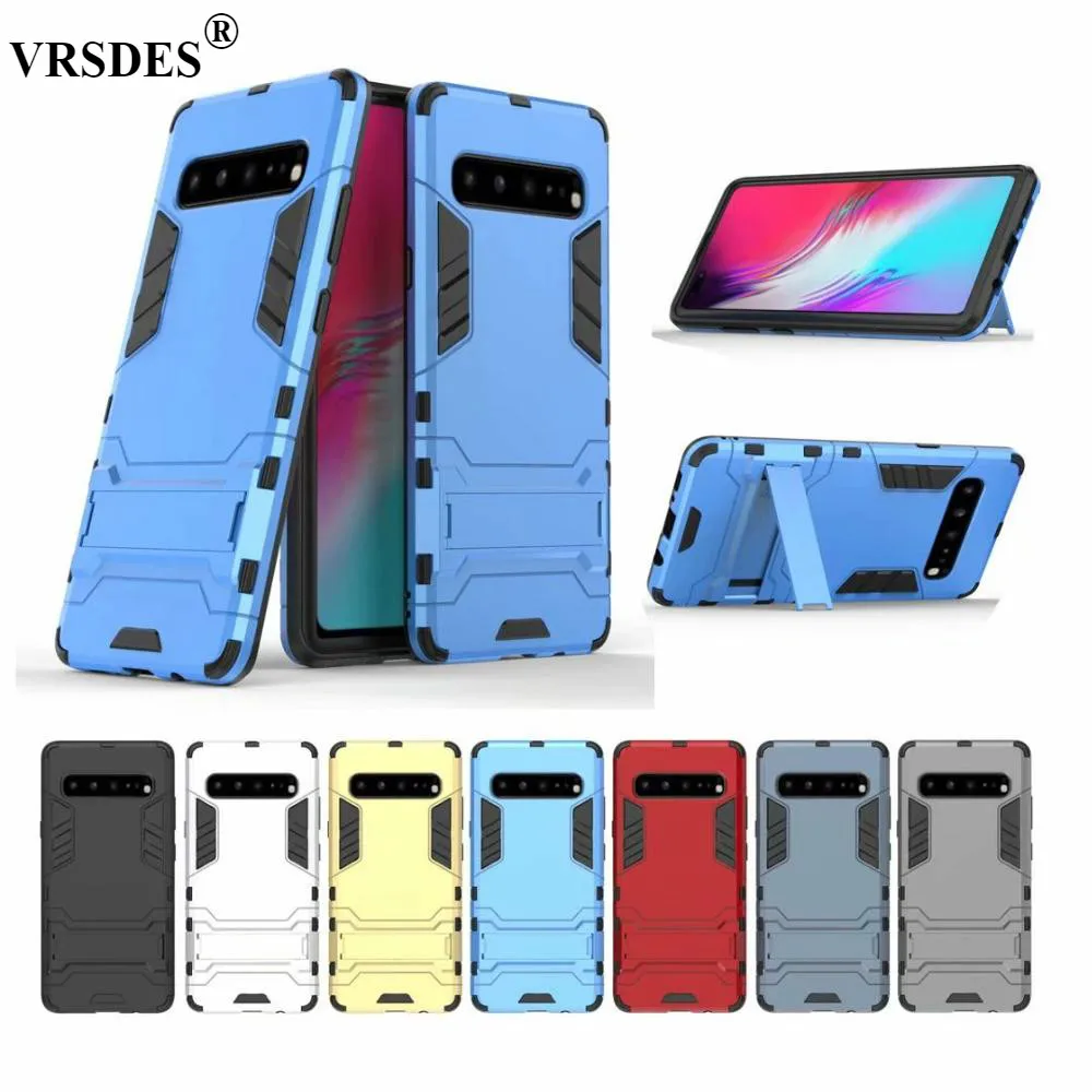 

For Samsung Galaxy S10 5G Cover Hybrid Shockproof Kickstand Protection Case For Samsung Galaxy S10 5G Case For Samsung S10 5G